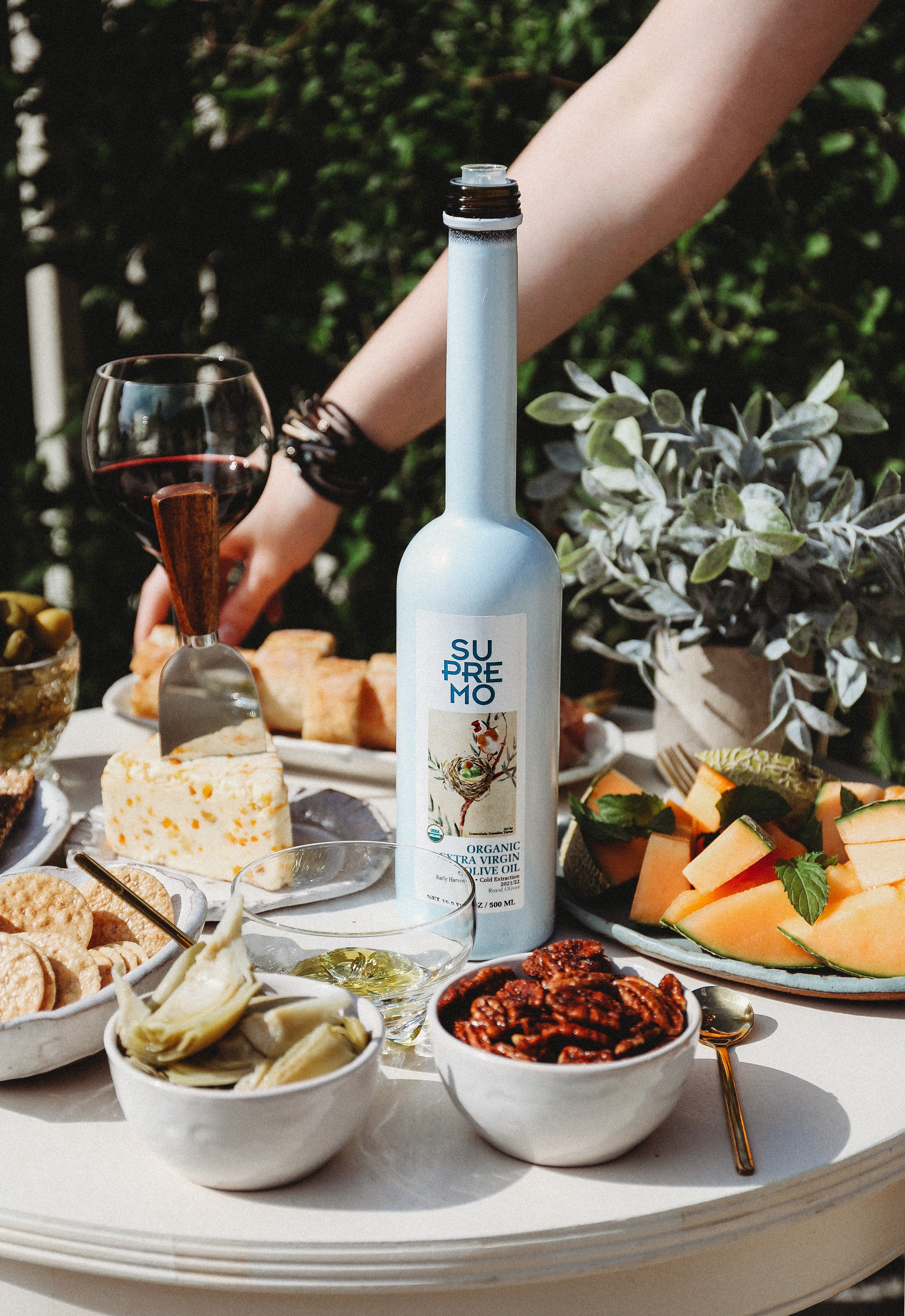 Ekologiškas ypač tyras gourmet alyvuogių aliejus SUPREMO ROYAL, pagamintas iš retos 100% Royal veislės alyvuogių